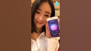 180124 I don't know why it cuts off, but it's long-time-no-see Daye communication broadcast