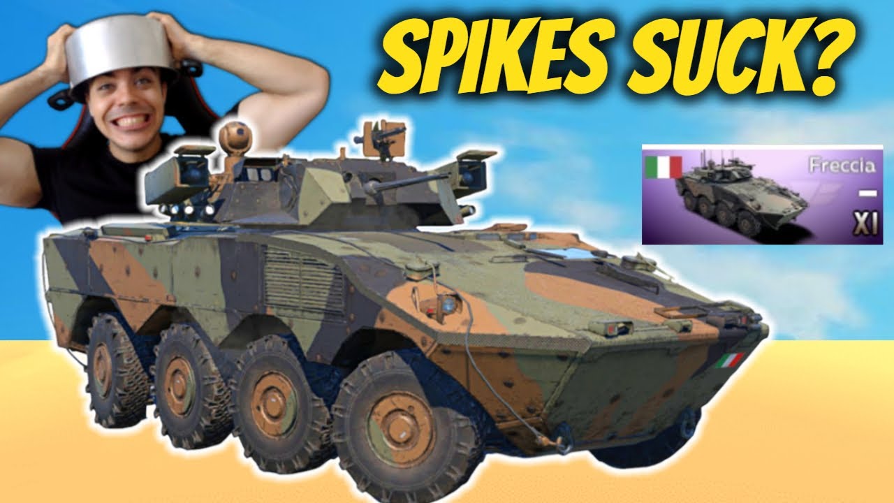 Fire-and-Forget SPIKES Are TRASH?! New FRECCIA | War Thunder Mobile