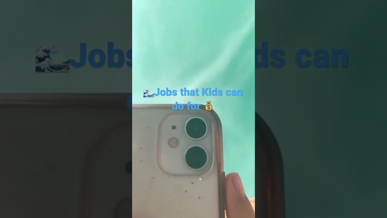  Jobs That Kids Can Do For