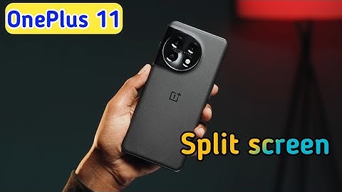 How To Enable Split Screen In OnePlus 11, Dual Screen Create In OnePlus 11,  Split Screen