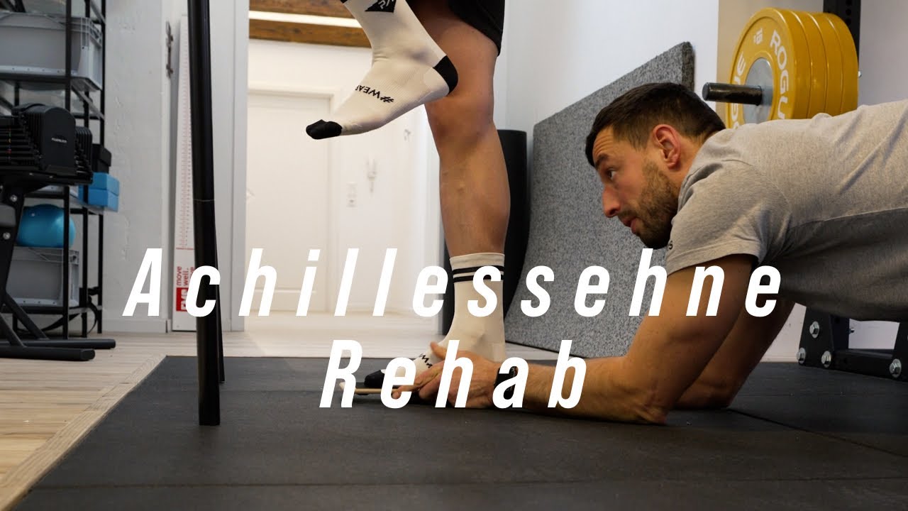 New Update Rehab Session mit meinem Physio | Achillessehne Reha