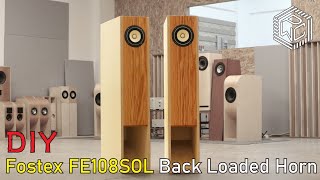 Fostex FE108sol / 포스텍스 백로디드혼 스피커 / Back Loaded Horn Speaker