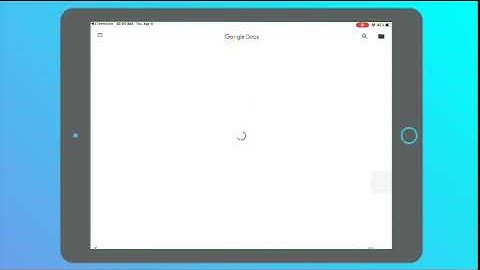 Google Classroom: Editing a Google Doc on an iPad to Turn In