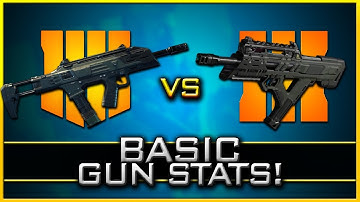 Black Ops 4 Basic Gun Stats & BO3 Counterparts! (Beta Stats)