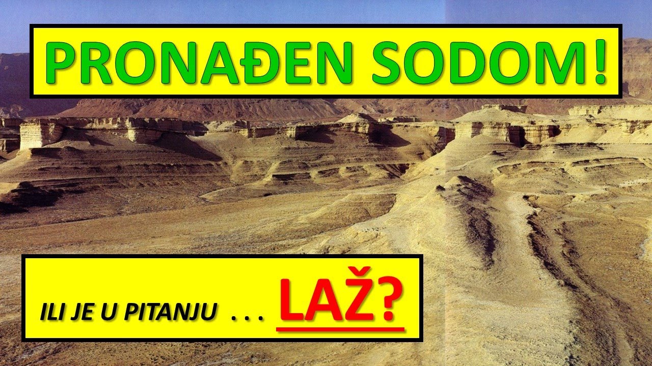 DEBATA - Da li je grad Sodom pronađen blizu Masade? (1/2)