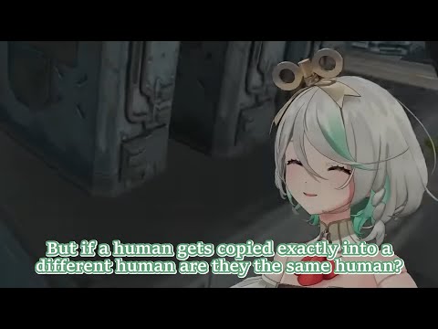 *SOMA spoilers* Cecilia thinks about the continuity of the self and the nature of identity in "SOMA"