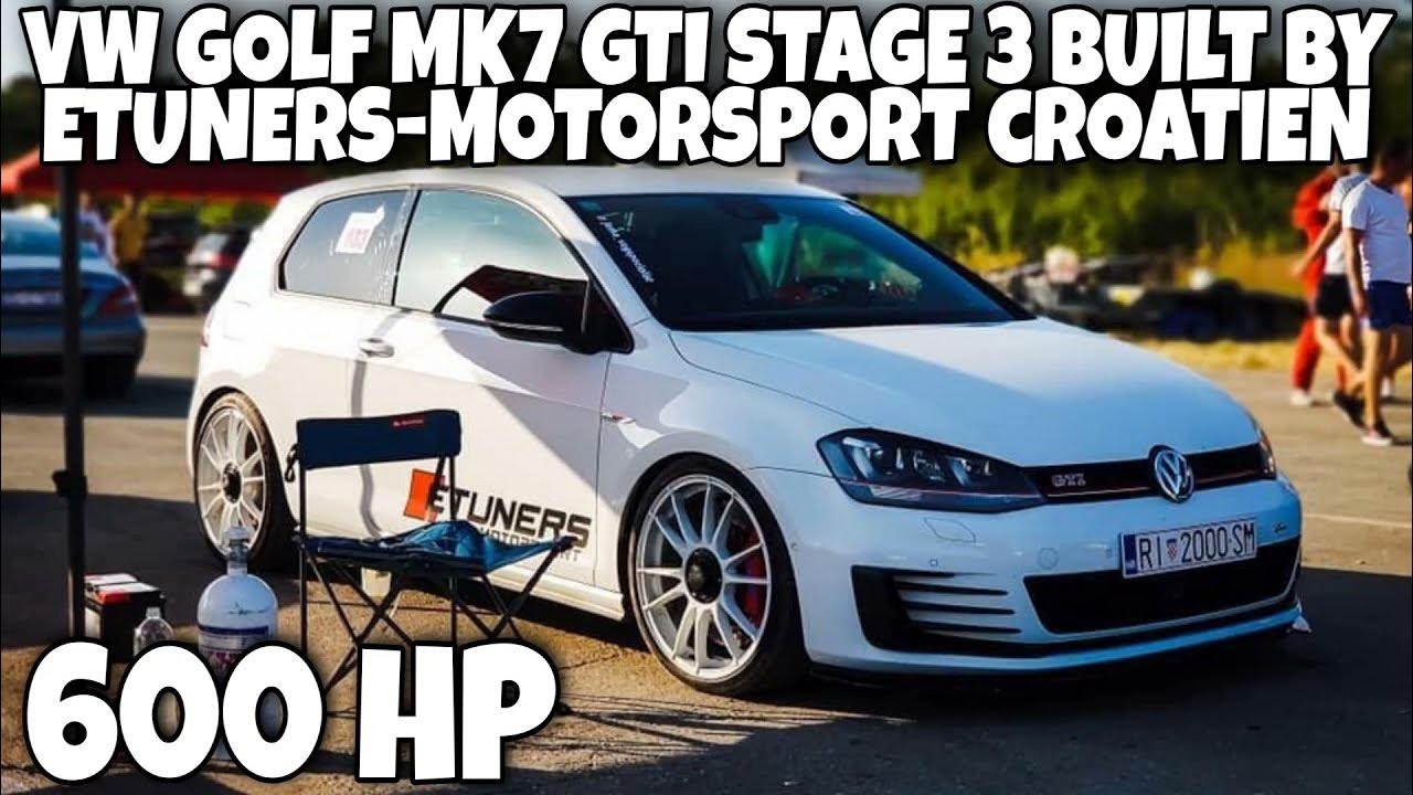 VW Golf MK7 GTI Stage 3 AWD built by ETUNERSMOTORSPORT dragy