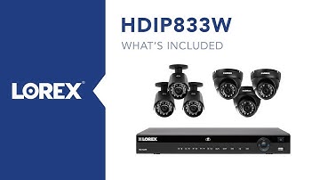 Unboxing the Lorex HDIP833W Home Security System