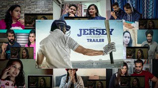 Jersey Official Trailer Reaction Mashup | Shahid Kapoor, Mrunal Thakur | #DheerajReaction |
