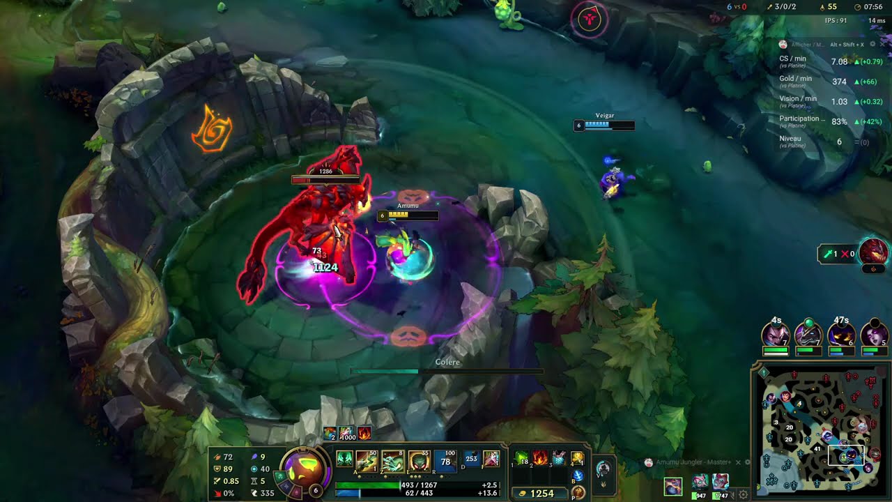 GAME SILVER: amumu jungle