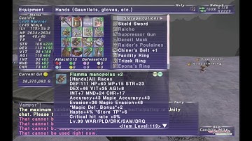 FFXI Leveling a New Character: Farming Empyrean Armor
