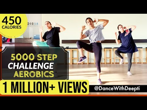 10000 STEP CHALLENGE - 45mins Aerobic Workout