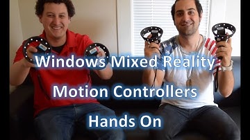 Motion Controllers for Windows Mixed Reality | Unboxing, Hands On, and First Impressions Review