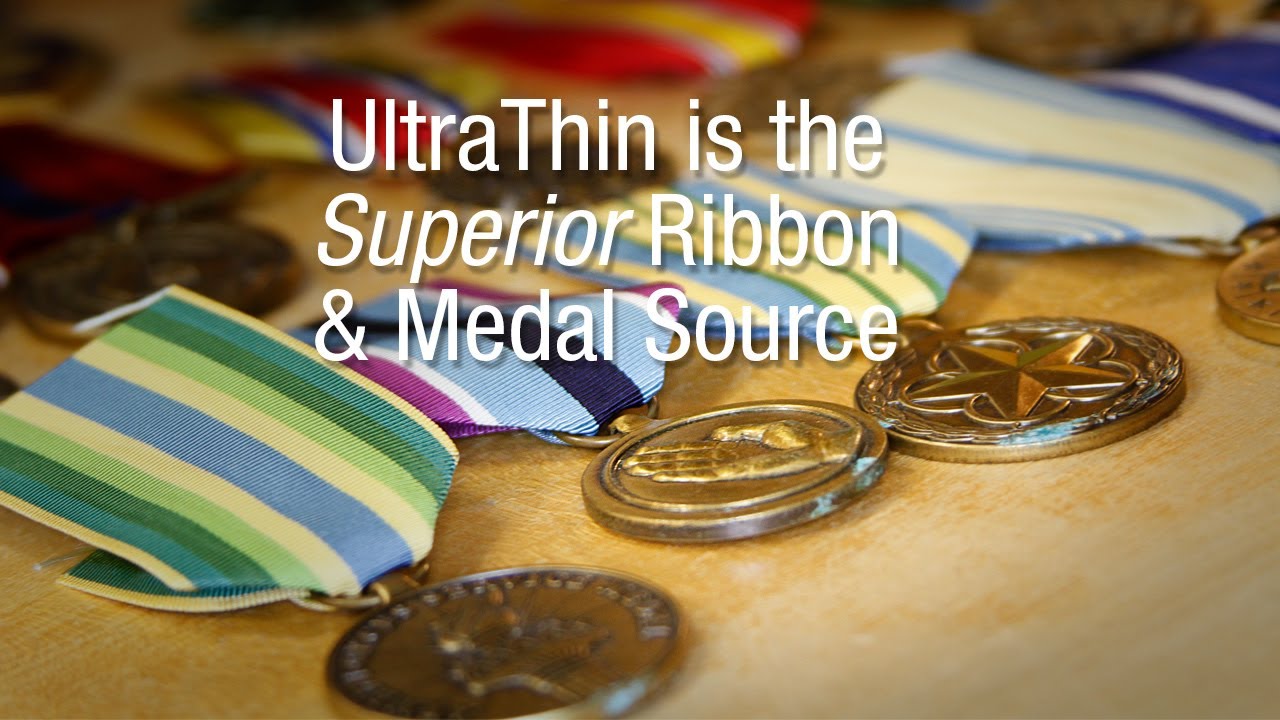 UltraThin Ribbons & Medals Overview YouTube