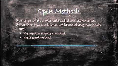 05 Summary Of Iterative methods