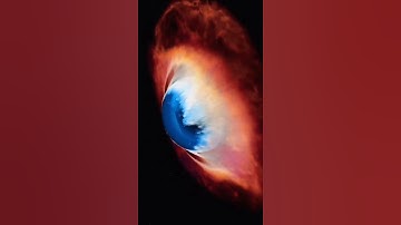 Helix Nebula 3d Animation #shorts #helixnebula