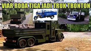 VIRAL !! MOBIL MESIN MOTOR//VIAR KARYA RODA TIGA DI MODIF JADI TRONTON MINI Wa 085843475249