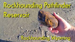 Rockhounding Pathfinder Reservoir In Wyoming #jasper #petrifiedwood #rocks #lapidary #wyoming