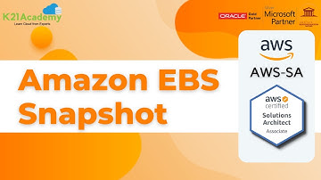 Amazon EBS Snapshot | AWSSA | K21Academy