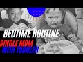 Bedtime Routine with Single Mom | Toddler Boys | Mom Vlog