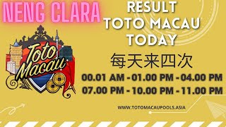 LIVE TOTO MACAU 5D HARI INI | LIVE TOTO MACAU | LIVE DRAW TOTO MACAU | LIVE TOTO MACAU HARI INI