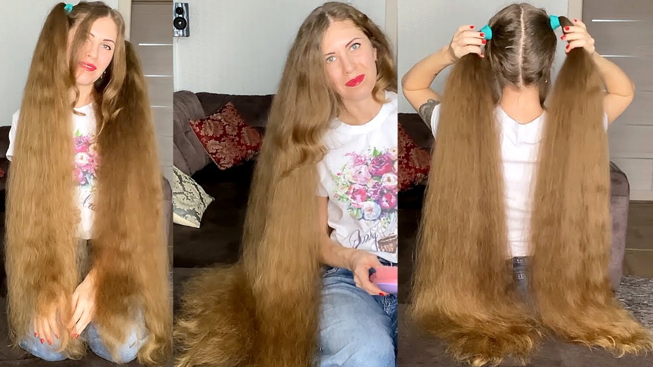 RealRapunzels | Very Thick Blonde Pigtails (preview)