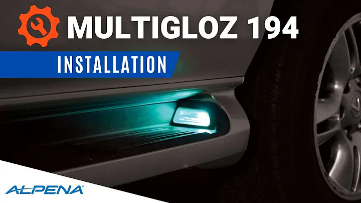 Install Multigloz 194 Bulb Kit from Alpena