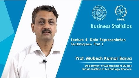 Data representation techniques- Part 1