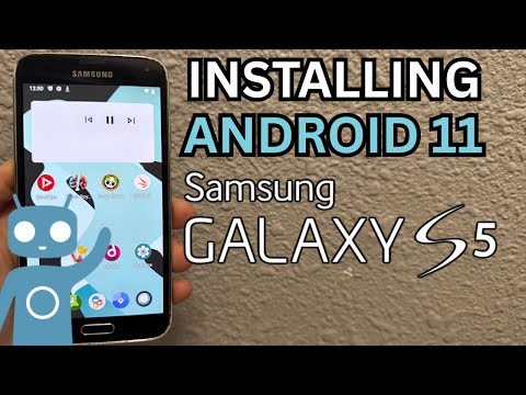 Installing Android 11 on the Galaxy S5 (Lineage OS 18.1)