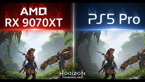 PS5 Pro DESTROYS RX 9070 XT in HFW ?! PURE VISUALS High-End Comparison