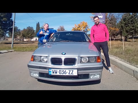 BMW 3 Series E36 318i AT (JPN) 1998 ტესტ დრაივი - უკვდავი წრუწუნა