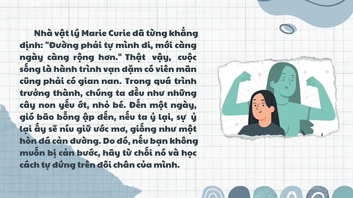 Bài văn nghi luận lớp 9 về tính ỷ lại năm 2024