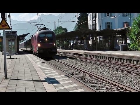  Update New Prien am Chiemsee - railjets - Chiemsee-Bahn - ICs/ECs (+Taurus Tonleiter*²) - Regionalzüge