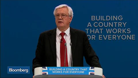 Davis Says U.K. Preparing Plans for No-Deal Brexit