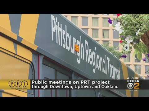 Public meetings on PRT project throughout Pittsburgh
