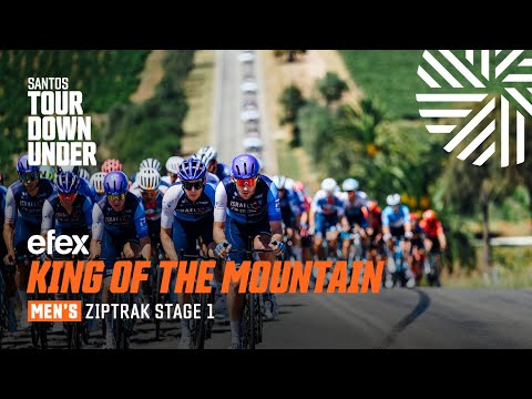 Ziptrak Stage 1 Men's - First KOM is taken by Barre