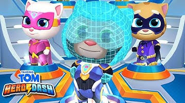 Talking Tom Hero Dash Gameplay - FUN-FILLED EVENTS - Super Trooper Tom Unlocked - 7 Special Events
