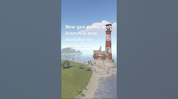 New Gen Public test branch is available to download ￼! #rustconsole #rust