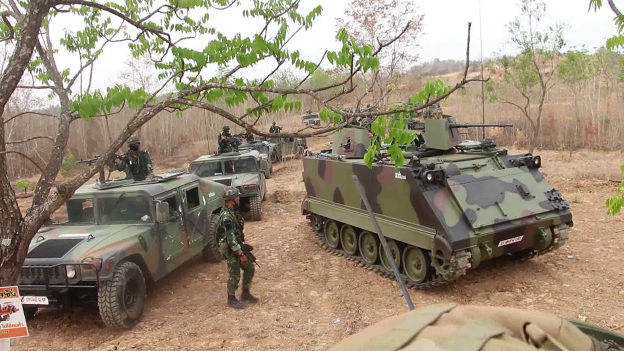 ม พัน 28 ฝึกเป็นหน่วยกองร้อย ประจำปี 2561