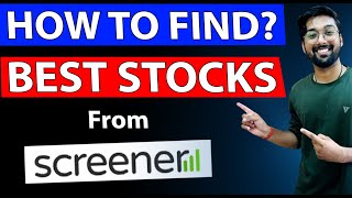 How This Trick Will Help You To Find Multi Bagger Stocks From Screener  #investing