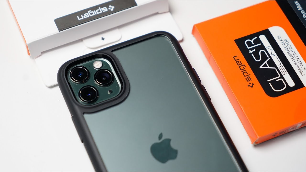 Proteksi untuk iPhone 11 Pro Max Spigen ultra hybrid YouTube