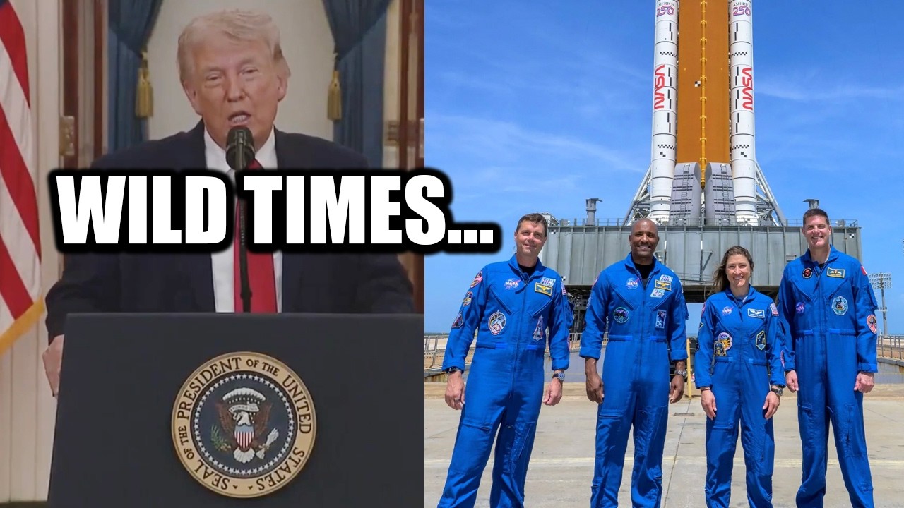 Trump’s “Stone Age” Speech Was Terrible, NASA Moon Mission, Trump Tells Erika Kirk To Sue!