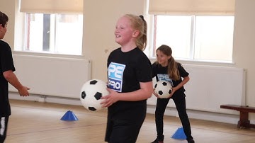 Object Control Physical Education Game - Tag & Roll