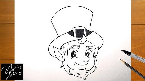 How to Draw a Leprechaun Face