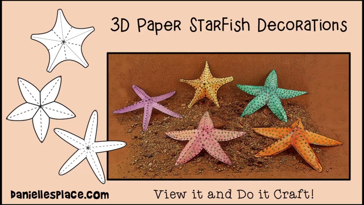 Kids Starfish Craft