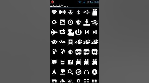 Widgetsoid - nejde BT settings