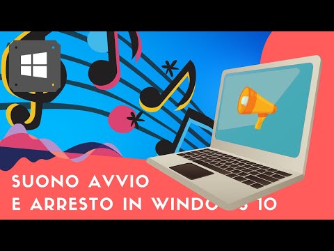 Ripristinare il suono all’avvio e all’arresto di Windows 10