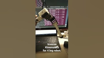 Robot Leg Control using Python and ROS