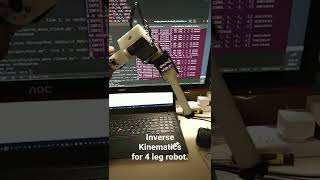 Robot Leg Control using Python and ROS