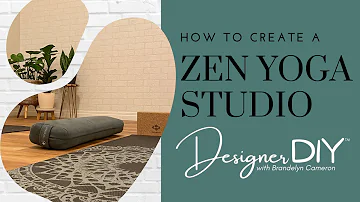 How to Create a Zen Yoga Studio in your Basement